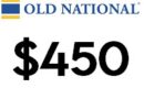 Old National Bank oferece até US$ 450 de bônus para novos clientes em contas correntes